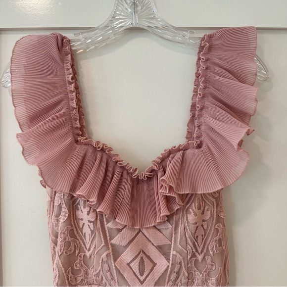 NWT Pink Corset Off The Shoulder Dress - Picture 3 of 10
